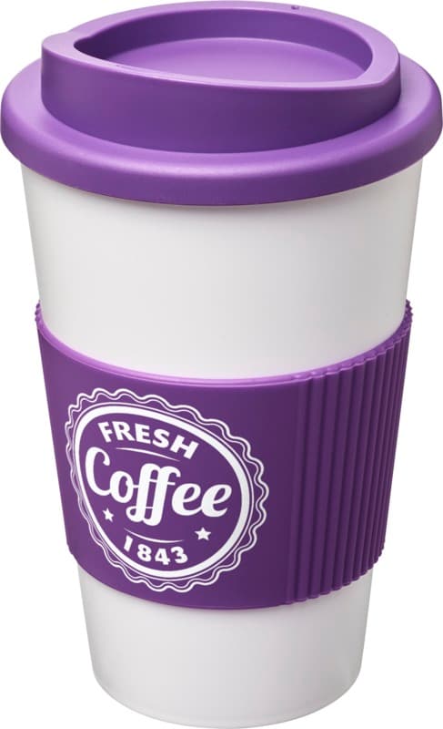 Americano® 350 ml insulated tumbler with grip 65