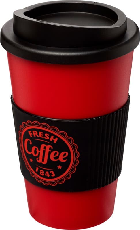 Americano® 350 ml insulated tumbler with grip 80