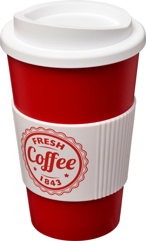 Americano® 350 ml insulated tumbler with grip 85