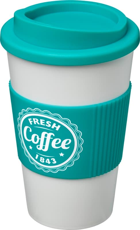 Americano® 350 ml insulated tumbler with grip 130