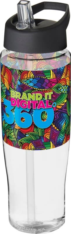 H2O Active® Tempo 700 ml spout lid sport bottle 4