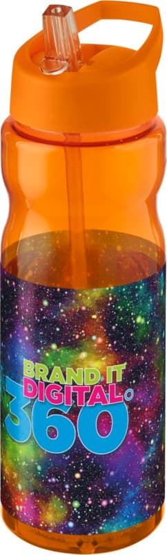 H2O Active® Base 650 ml spout lid sport bottle 125