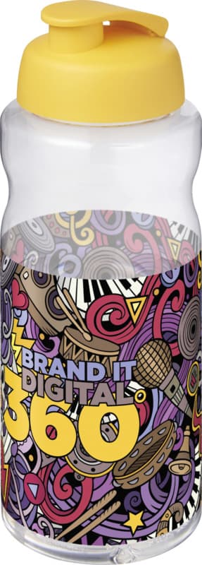 H2O Active® Big Base 1 litre flip lid sport bottle 6