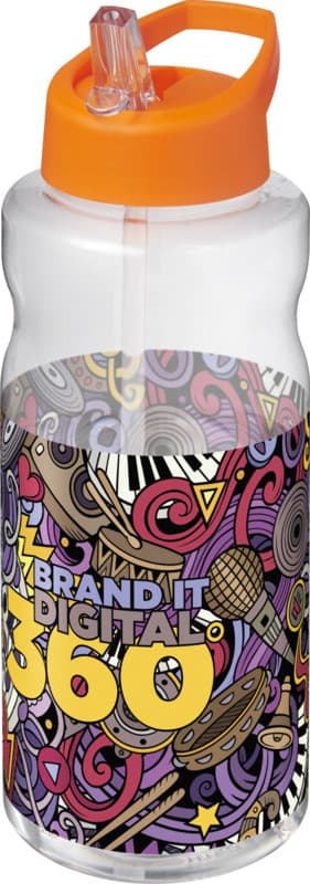 H2O Active® Big Base 1 litre spout lid sport bottle 9