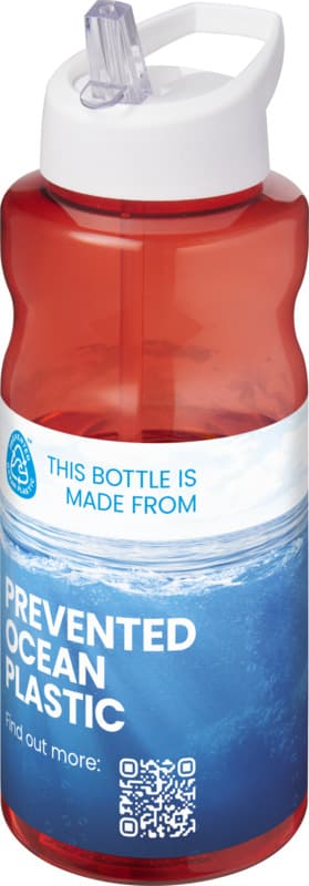 H2O Active® Eco Big Base 1 litre spout lid sport bottle 4