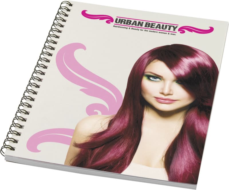 Desk-Mate® A5 colour spiral notebook