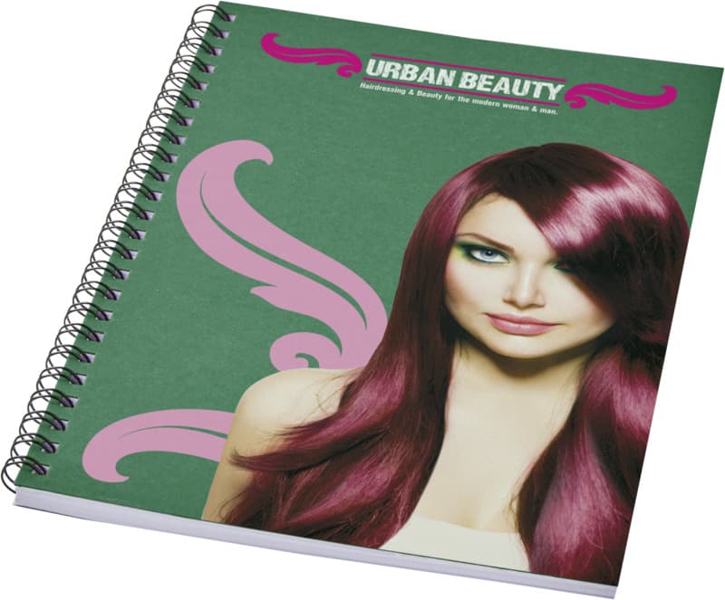 Desk-Mate® A5 colour spiral notebook 13