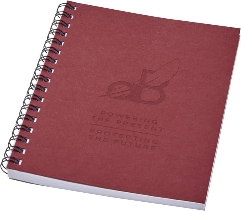 Desk-Mate® A6 colour spiral notebook 8