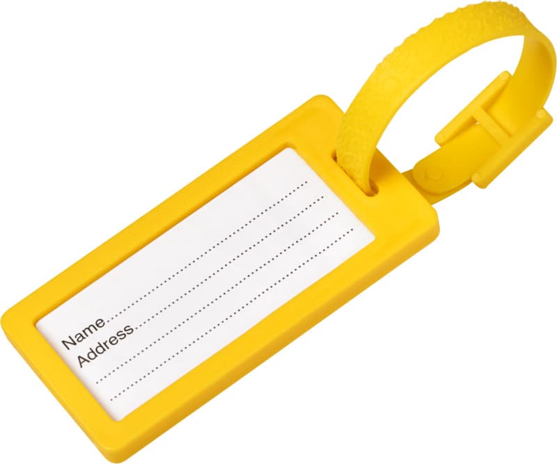 River recycled window luggage tag 5