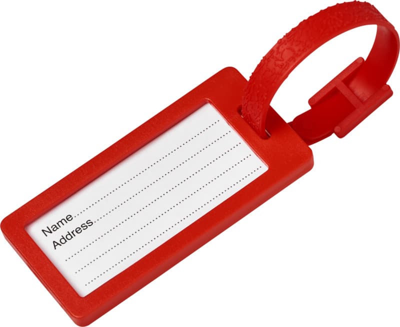 River recycled window luggage tag 9