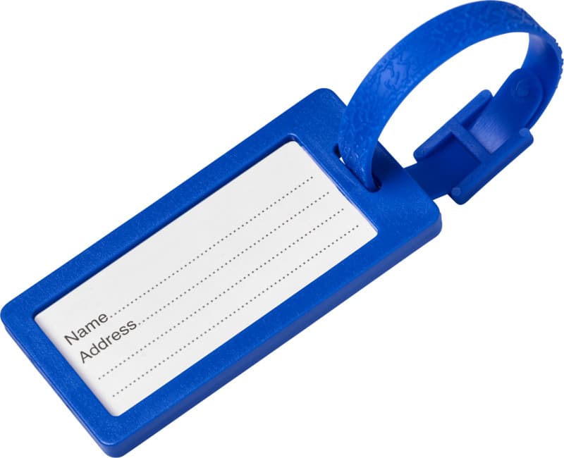 River recycled window luggage tag 17