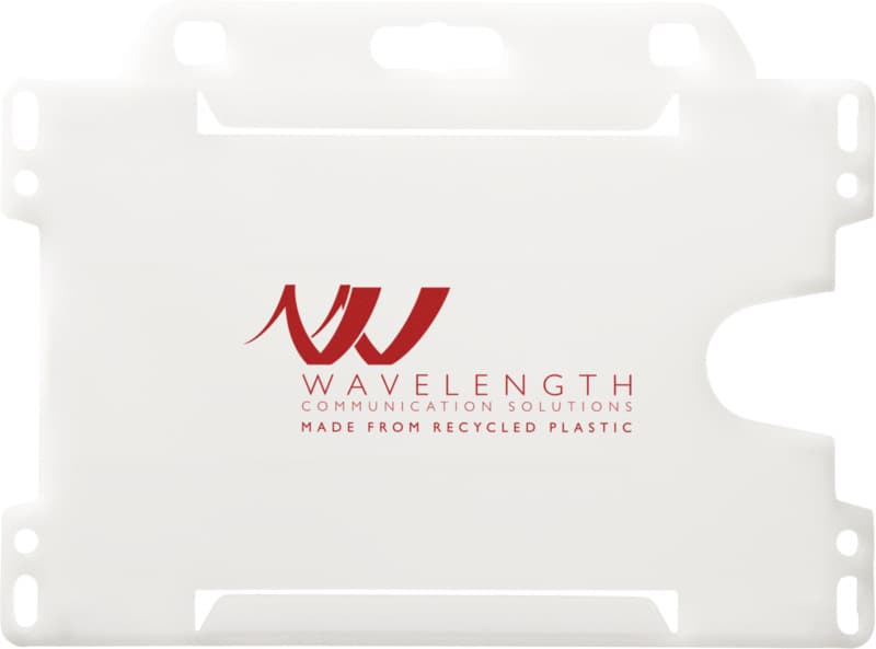 Vega recycled plastic card holder 4
