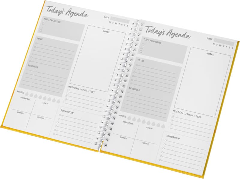 Desk-Mate® A5 hard cover journal 4