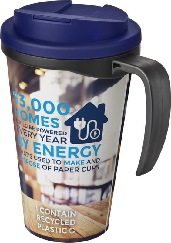 Brite-Americano® Grande 350 ml mug with spill-proof lid 19