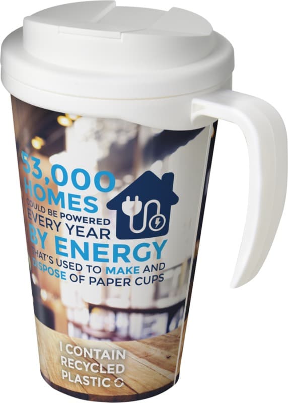 Brite-Americano® Grande 350 ml mug with spill-proof lid 31