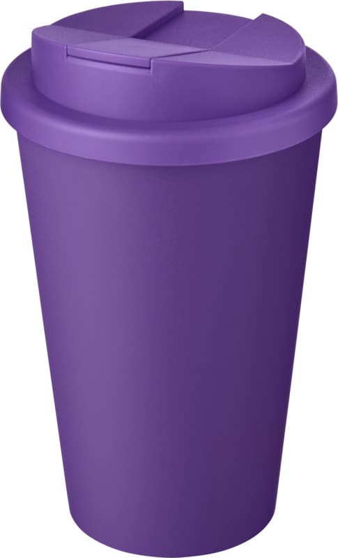 Americano® Eco 350 ml recycled tumbler with spill-proof lid 21