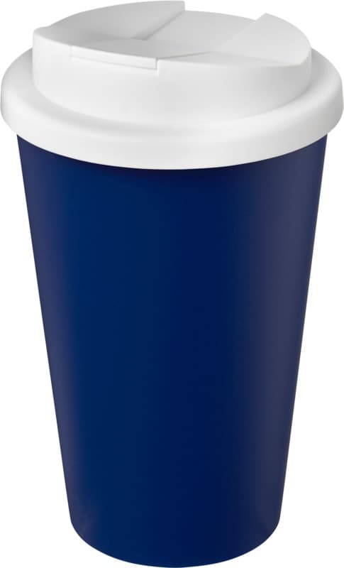 Americano® Eco 350 ml recycled tumbler with spill-proof lid 36