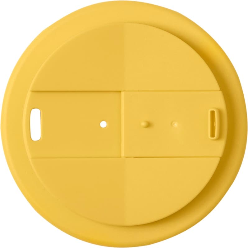 Americano® Eco 350 ml recycled tumbler with spill-proof lid 44