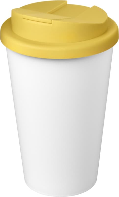 Americano® Eco 350 ml recycled tumbler with spill-proof lid 56