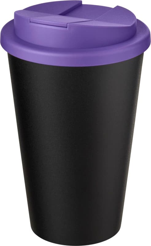Americano® Eco 350 ml recycled tumbler with spill-proof lid 76