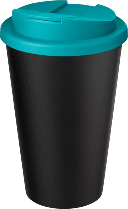 Americano® Eco 350 ml recycled tumbler with spill-proof lid 91