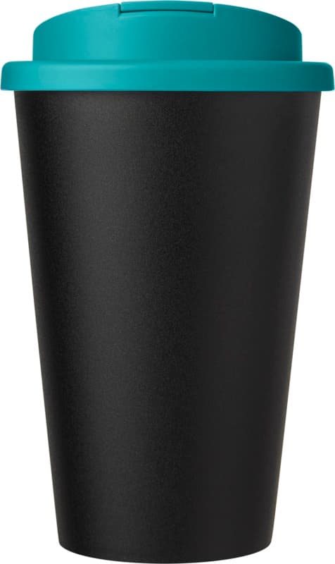 Americano® Eco 350 ml recycled tumbler with spill-proof lid 92