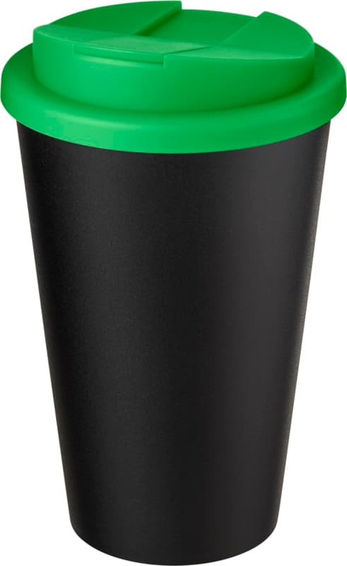 Americano® Eco 350 ml recycled tumbler with spill-proof lid 111