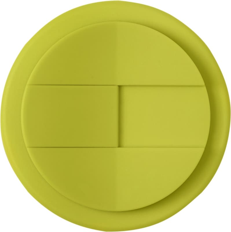 Americano® Eco 350 ml recycled tumbler with spill-proof lid 123