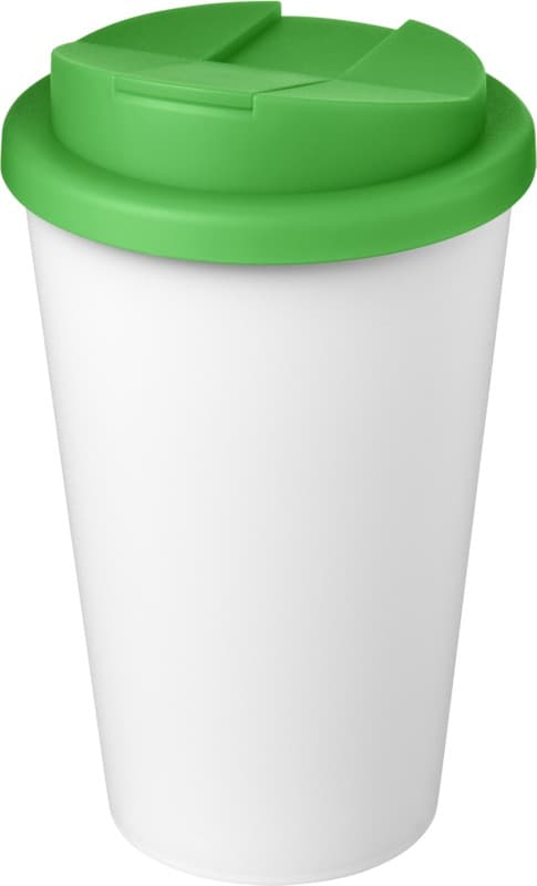 Americano® Eco 350 ml recycled tumbler with spill-proof lid 126