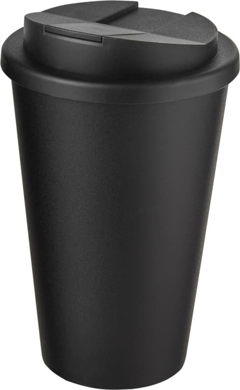 Americano® Eco 350 ml recycled tumbler with spill-proof lid 141