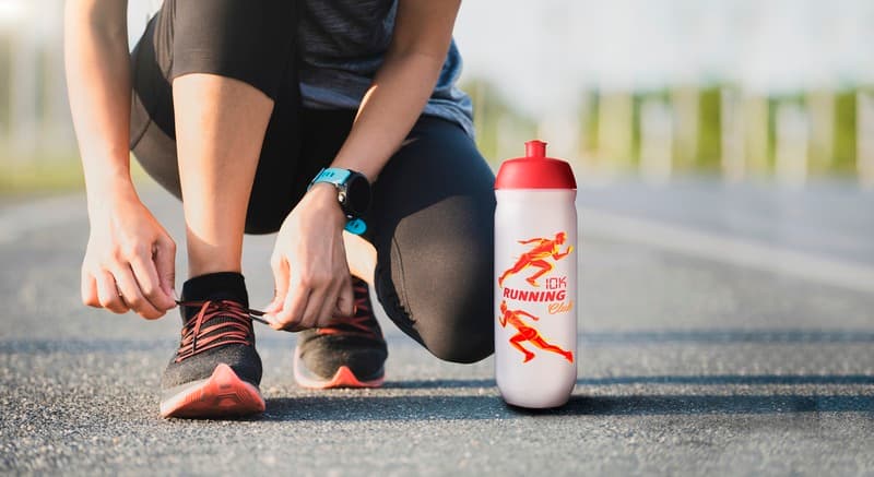 HydroFlex™ Clear 750 ml squeezy sport bottle 58