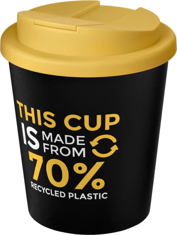 Americano® Espresso Eco 250 ml recycled tumbler with spill-proof lid  20