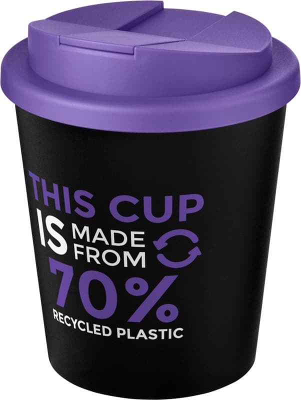 Americano® Espresso Eco 250 ml recycled tumbler with spill-proof lid  50