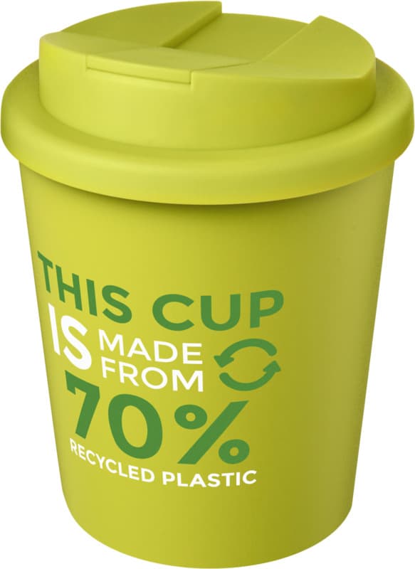 Americano® Espresso Eco 250 ml recycled tumbler with spill-proof lid  80