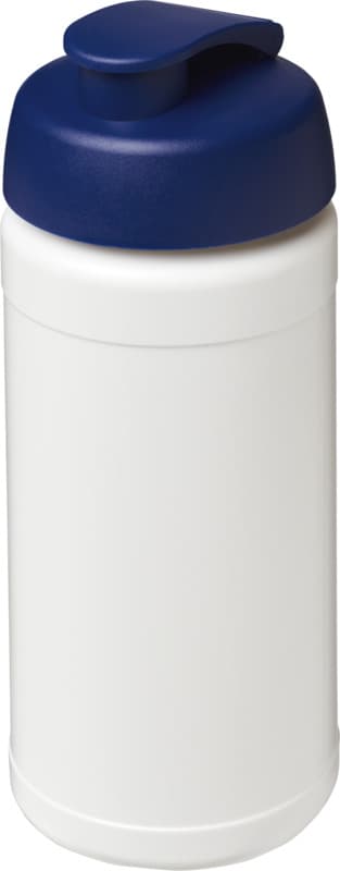 Baseline 500 ml recycled sport bottle with flip lid