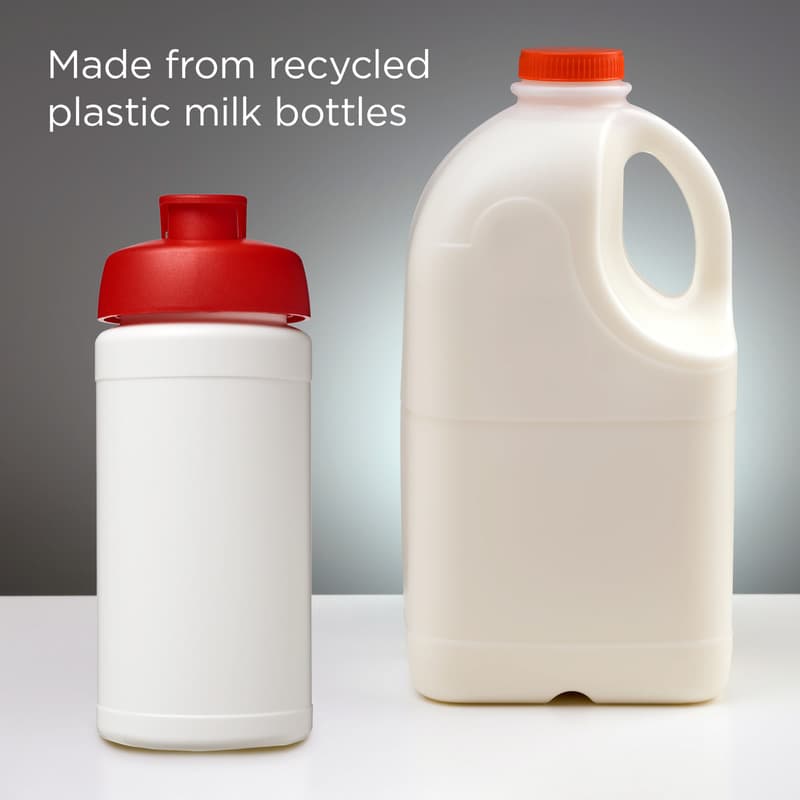 Baseline 500 ml recycled sport bottle with flip lid 34