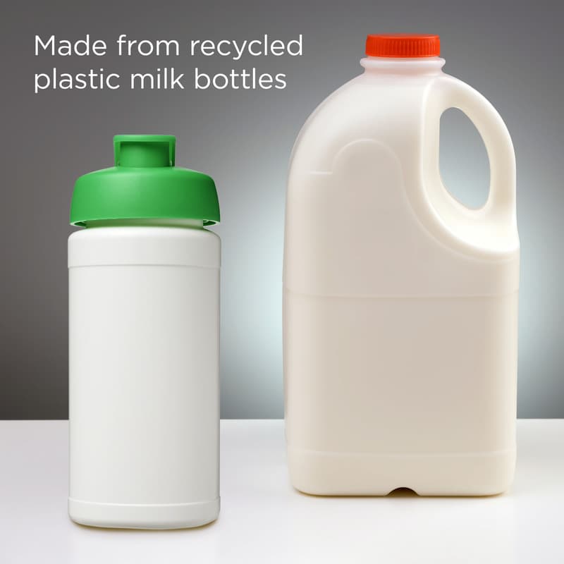 Baseline 500 ml recycled sport bottle with flip lid 44