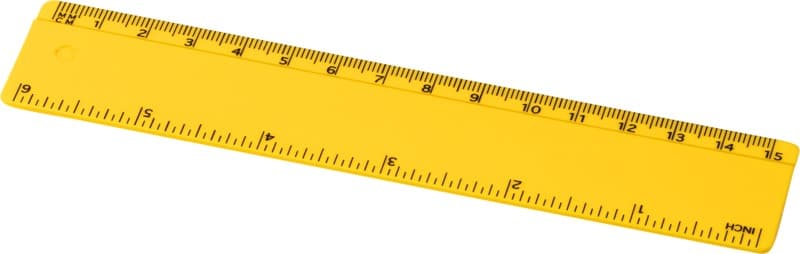 Refari 15 cm recycled plastic ruler 5