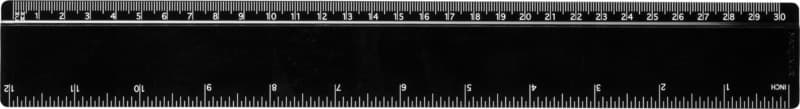 Refari 30 cm recycled plastic ruler 22