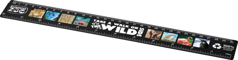 Refari 30 cm recycled plastic ruler 24