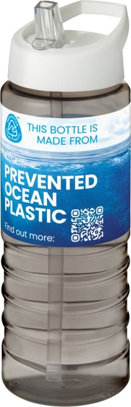 H2O Active® Eco Treble 750 ml spout lid sport bottle  8