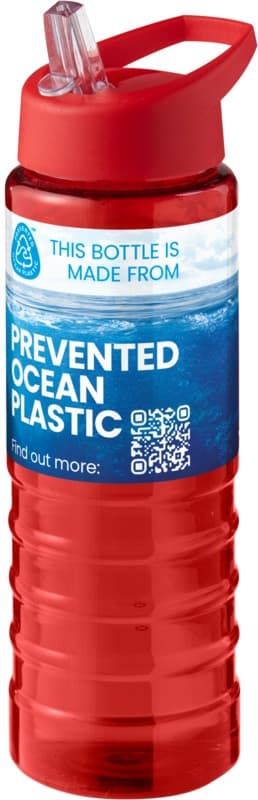 H2O Active® Eco Treble 750 ml spout lid sport bottle  36