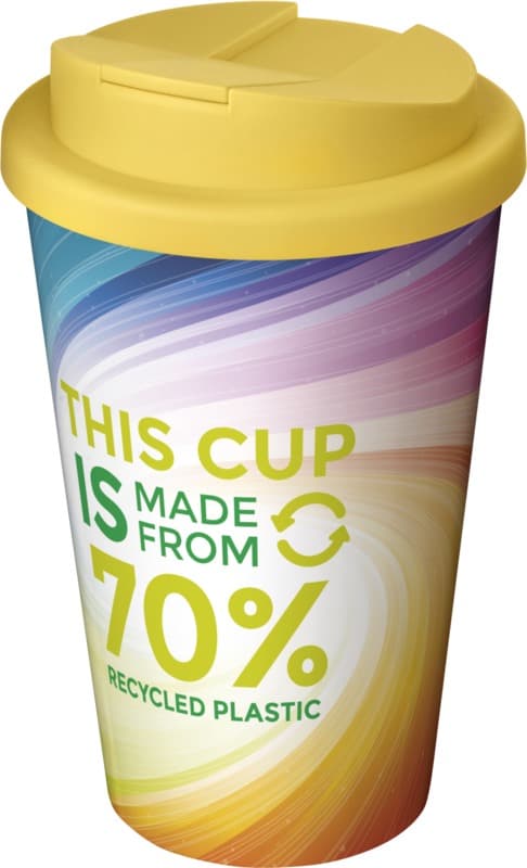 Brite-Americano® Eco 350 ml spill-proof insulated tumbler 5