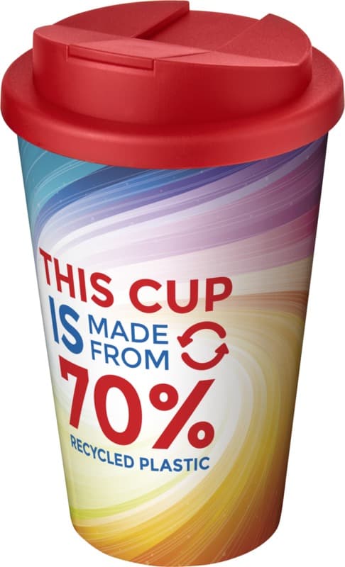 Brite-Americano® Eco 350 ml spill-proof insulated tumbler 9
