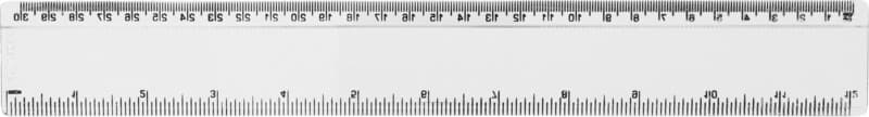 Renzo 30 cm plastic ruler 3