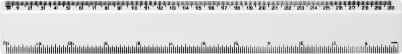 Renzo 30 cm plastic ruler 22