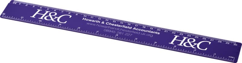 Renzo 30 cm plastic ruler 36