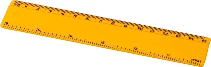 Renzo 15 cm plastic ruler 25
