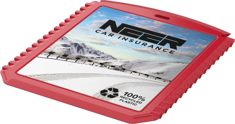 Thrym rectangular recycled plastic ice scraper 12