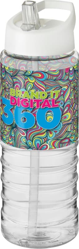 H2O Active® Treble 750 ml spout lid sport bottle 6